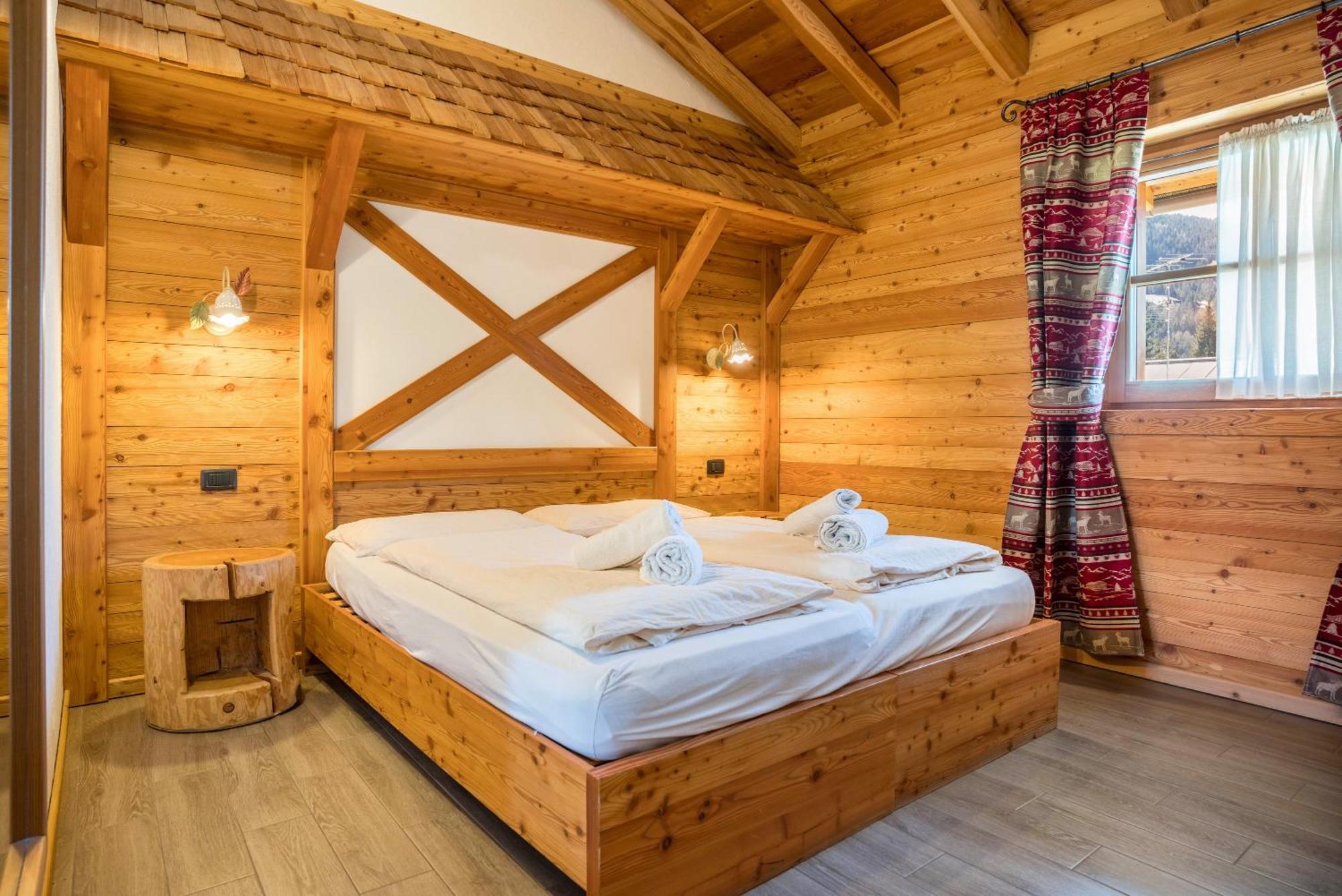 Chalet Camping Fae 1 Мадонна-ди-Кампильо Экстерьер фото